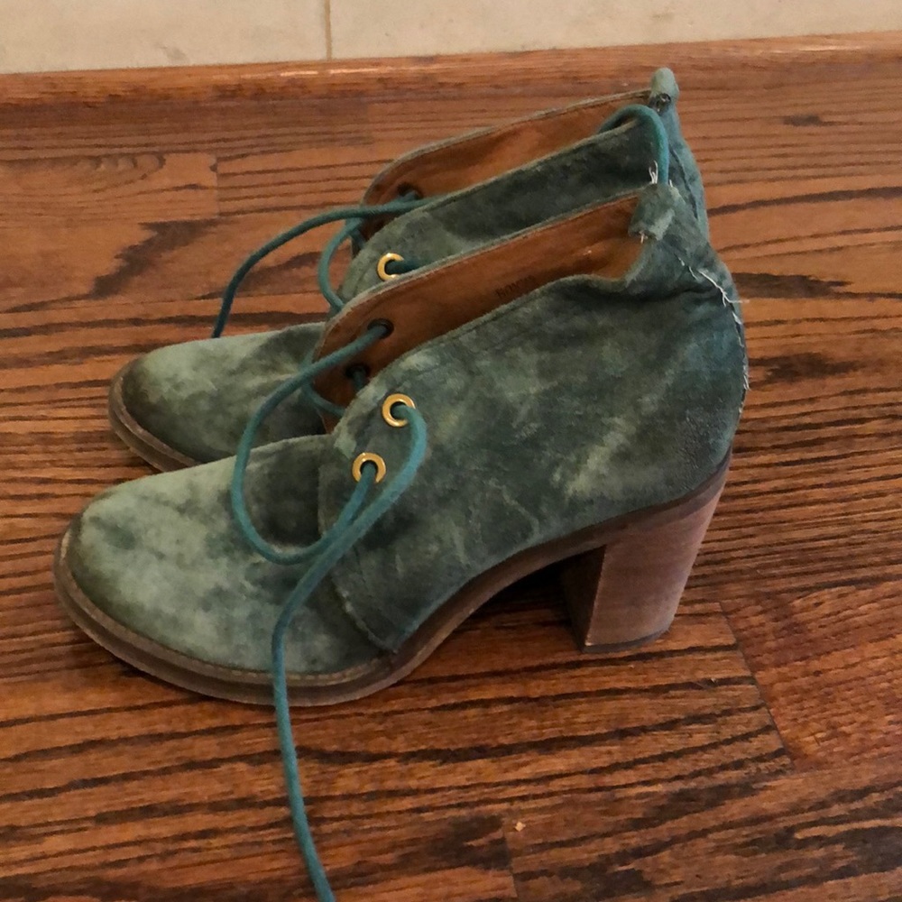 Jeffrey Campbell laced booties size 7